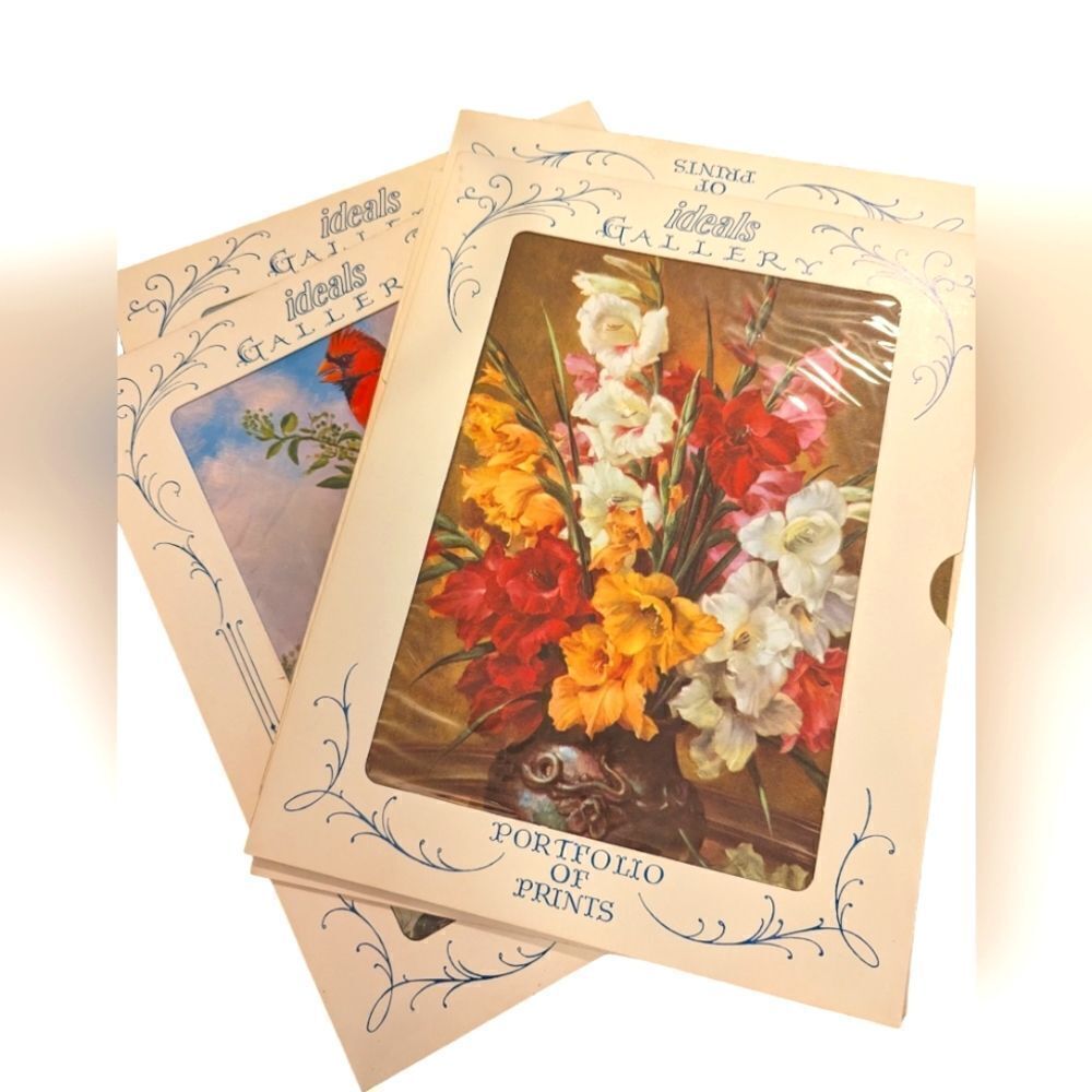 Vintage Ideals Gallery Portfolio of prints 4 sets 16 prints